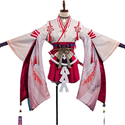 YLJXXY Disfraz de Cosplay Naraka Bladepoint, Disfraz de Anime, Disfraz de Cosplay, Disfraz de Fiesta de Navidad, Conjunto Completo para niñas y Mujeres, M