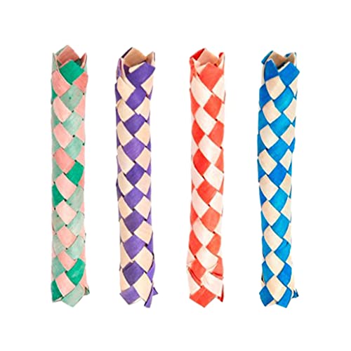 YO-HAPPY Juguetes para pájaros, Juguete para Tirar de Espuma, para rasgar, Loro, triturar, Masticar, Jaula Colorida para Bricolaje, Juguetes para Budgie Finch Cockatiel Quaker