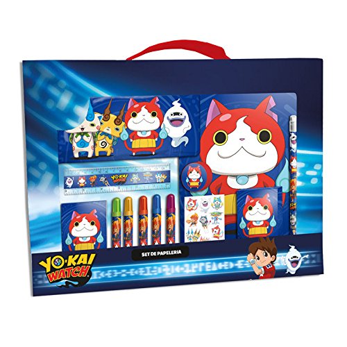 Yo-kai Watch- 0 Set papelería 20 Piezas, 0 (CYP Imports GS-400-YK)