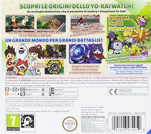 Yo-Kai Watch 2 Polpanime - Nintendo 3DS [Importación italiana]