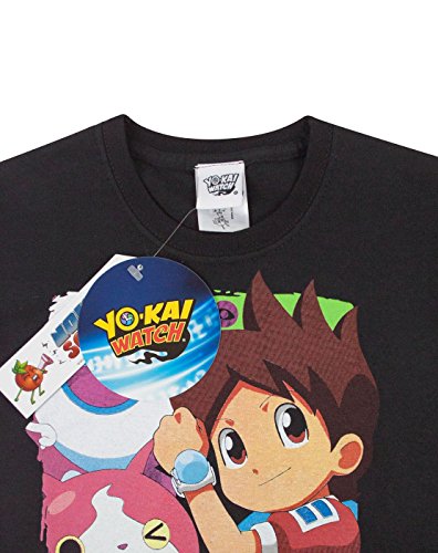 Yo Kai Watch Camiseta de Chico de Personajes (3-4 Years)