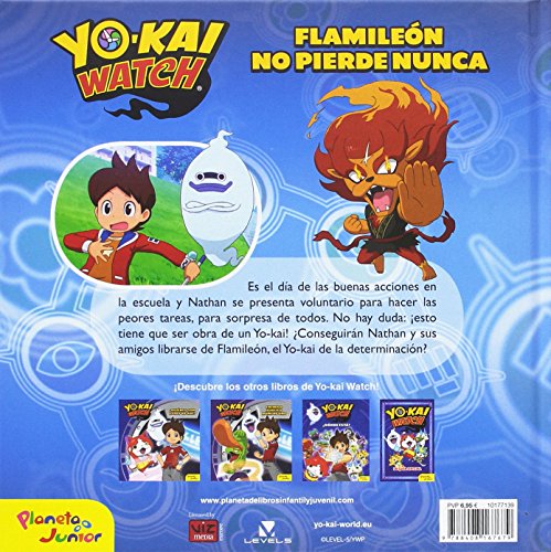 Yo-kai Watch. Flamileón no pierde nunca