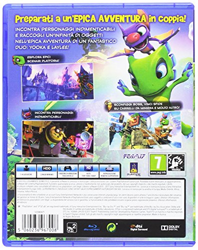 Yooka Laylee - PlayStation 4 [Importación italiana]