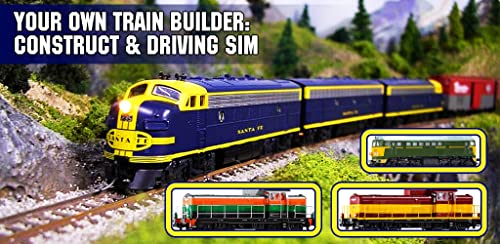 Your Own Train Builder: Construct & Driving Sim