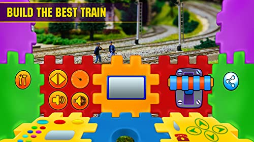 Your Own Train Builder: Construct & Driving Sim