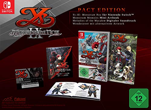 Ys IX: Monstrum Nox Pact Edition (Nintendo Switch)