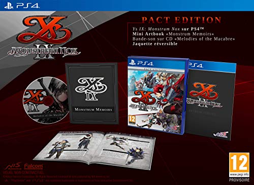YS IX: Monstrum Nox - Pact Edition (PS4) - PlayStation 4 [Importación francesa]