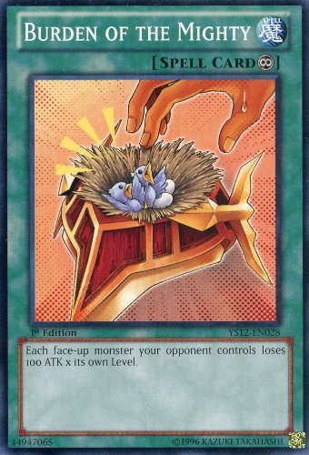 Yu-Gi-Oh! - Burden of the Mighty (YS12-EN028) - Starter Deck: XYZ Symphony - ...