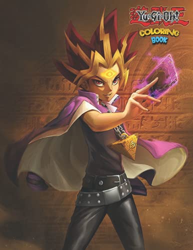 Yu Gĭ Oh Coloring Book: Amazing illustrations For Those Who Love Yu Gĭ Oh With Incredible Images To Color And Challenge Creativity - Movie Characters And Scenes