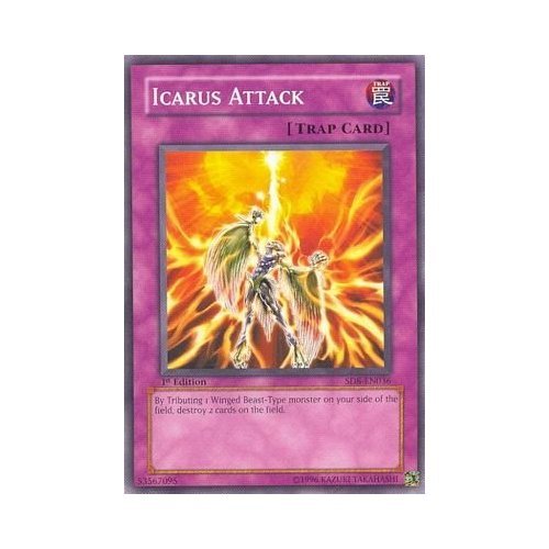 Yu-Gi-Oh! - Icarus Attack (SD8-EN036) - Structure Deck 8: Lord of the Storm - 1st Edition - Common by Yu-Gi-Oh!