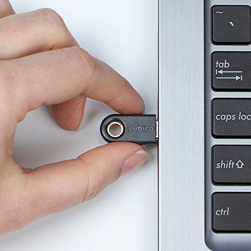 Yubico YubiKey 5C - Llave de Seguridad USB de Dos factores, Compatible con Puertos USB-C