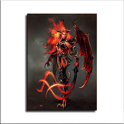 YuHui Heroes of Might and Magic Canvas Art Póster y arte de pared, impresión moderna para dormitorio familiar, Sin marco, 12x18inch