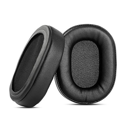 YunYiYi Almohadillas para los oídos compatibles con Sony MDR-RF895RK mdr rf895rk Auricular reemplazo cubierta de espuma negra