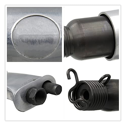 YXZQ Taladro de Martillo neumático 150 Hammer Hammer Air Chisel Shovel Shade Rust Rock Lock Remover Herramientas de Drust Drust con 4 Cabeza Herramientas neumáticas