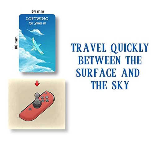 Zelda y Pelícaro Tarjeta NFC Zelda Skyward Sword HD en Switch