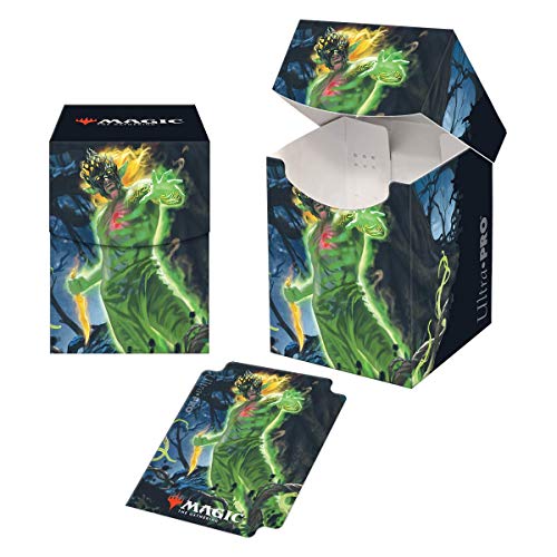Zendikar Rising Obuun, MUL Daya Ancestor PRO-100+ caja de cubierta y mangas de 100 qt.
