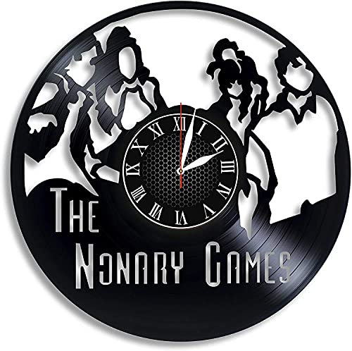 Zero Escape The Nonary Video Game Vinilo Record Retro Reloj de pared Año Nuevo Navidad cumpleaños regalo personalidad creativa hogar decoración de pared