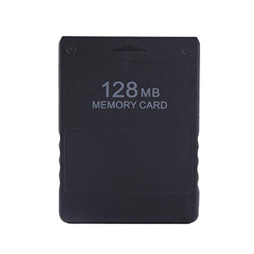 Zerone Almacenamiento de la Tarjeta de Memoria de Alta Velocidad 8-256M para Juegos de Sony Playstation PS2 £¨128M£©