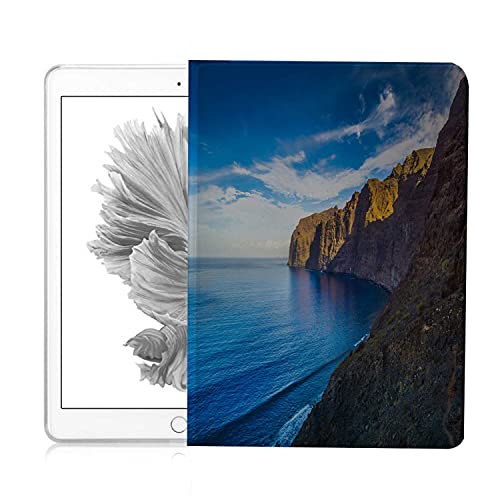ZHOUHAOMAOYI Funda para iPad Air 4ª generación 10.9 pulgadas 2020, Los Gigantes Acantilados en Tenerife Auto Wake/Sleep para iPad Air 4 Generación 11.9 pulgadas 2020