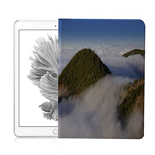 ZHOUHAOMAOYI Funda para iPad de 10,9 pulgadas, Sea of Clouds en el Parque Nacional del Teide, Tenerife Slim PU cuero Folio Smart Stand Case para iPad Air 4ª generación 10,9