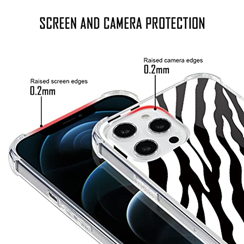 ZhuoFan Funda con Cuerda para Samsung Galaxy S20 FE 5G Carcasa Transparente con Dibujos PC et TPU Suave Silicona Case con Correa Colgante Antigolpes para Samsung S20 FE 5G Cuerda Negra, 08 Cebra