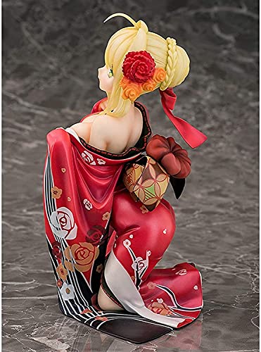ZJIEX Fate/Extella: The Umbral Star: Nero Claudius (versión Kimono) Figura de PVC - Alto 1 9 cm (no versión Original)
