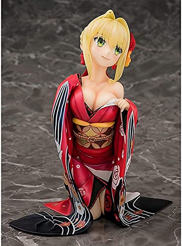 ZJIEX Fate/Extella: The Umbral Star: Nero Claudius (versión Kimono) Figura de PVC - Alto 1 9 cm (no versión Original)