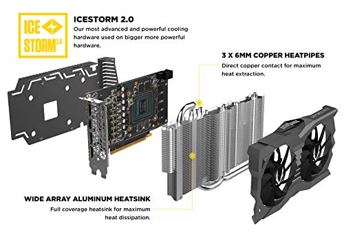 ZOTAC Gaming GeForce RTX 2060 6 GB GDDR6 192-bit Tarjeta gráfica Super Compact, ZT-T20600H-10M
