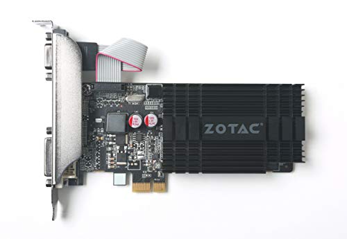 Zotac GeForce GT 710 1 GB DDR3 PCIE X1 Passive PCI de