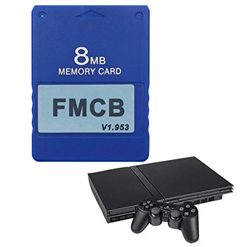 zrshygs Tarjeta de Memoria FMCB v1.953 para PS2 Playstation- 2 Tarjeta McBoot Gratis 8 16 32 64 MB