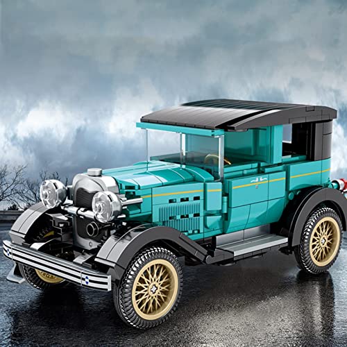 ZRY Beijing Automobile Museum Series Classic Car Building Block Model Luxury Classic Car Assembly Set Compatible con Lego (705807)