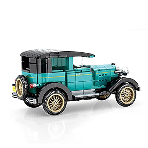 ZRY Beijing Automobile Museum Series Classic Car Building Block Model Luxury Classic Car Assembly Set Compatible con Lego (705807)