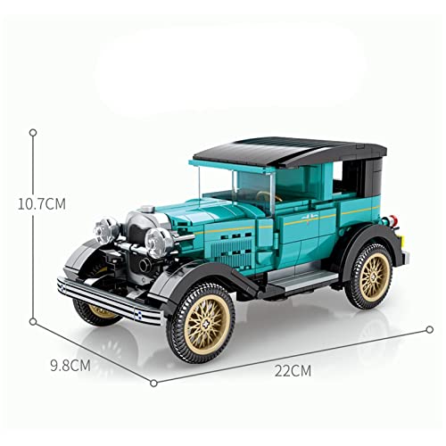 ZRY Beijing Automobile Museum Series Classic Car Building Block Model Luxury Classic Car Assembly Set Compatible con Lego (705807)