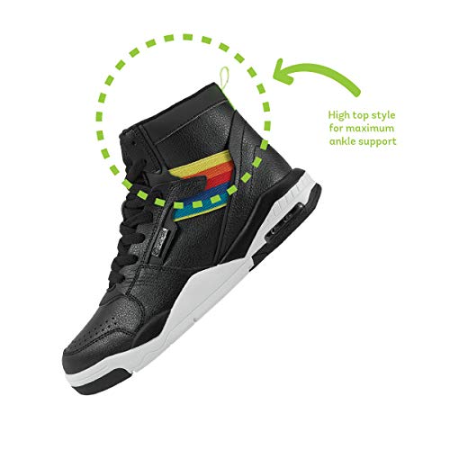 Zumba Fitness Zumba Air Classic Remix Chaussures de Danse de Mode High Top Fitness Faire Des Exercices Baskets Femme, Zapatilla de Deporte Mujer, Black 2, 36.5 EU