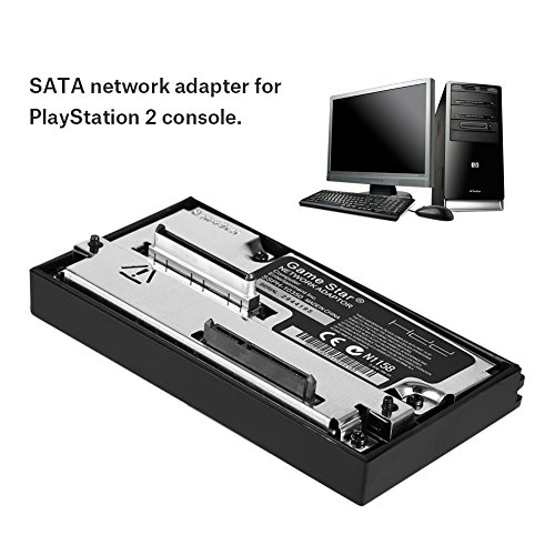 Zunate Adaptador de Red SATA, Adaptador de Disco Duro HDD de Interfaz SATA para Sony PS2 Playstation 2 sin IDE