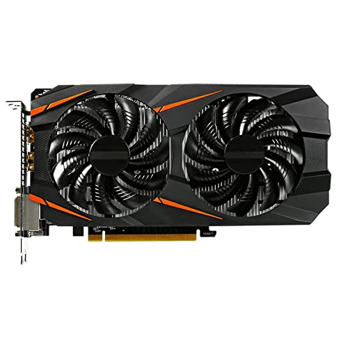 ZXCVBNM Tarjeta gráfica Juegos Fit for la Tarjeta gráfica Gigabyte NVIDIA Geforce GTX 1060 WINDFORCE OC Tarjetas de Video de 3GB integradas con 3GB GDDR5 192Bit Memory para PC