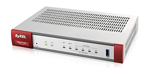 Zyxel ZYWALL Firewall VPN 350 Mbps, recomendado para un máximo de 10 usuarios [USG20W-VPN]
