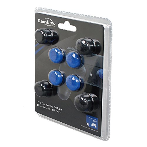 - RAINBOW PS4 CONTROLLER DELUXE GRIPS X8 PACK (PlayStation 4)