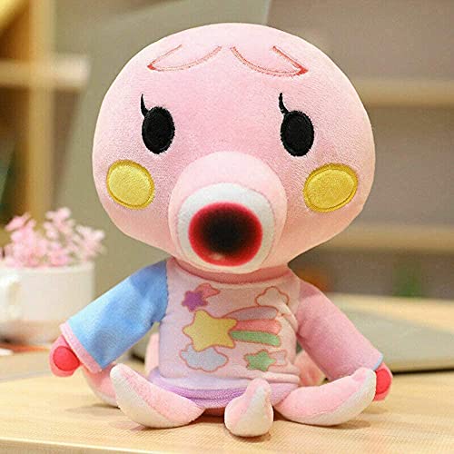 1 pcs Animal Crossing New Horizons Flora Plush - Flora 21cm Peluche de juguete Realista Dibujos animados Muñecos de peluche Animales Regalos de cumpleaños Dormitorio Oficina Deco