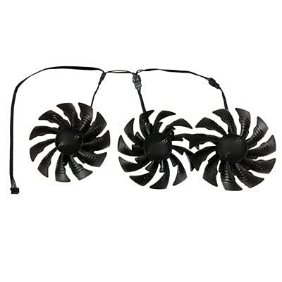 100mm T129215BU PLD10015B12H GPU Cooler para GIGABYTE GTX 1070 Xtreme Edition AORUS GTX1080TI GTX1080 8G 11GBPS VGA Card Refrigeramiento (Blade Color : Triple T129215BU)