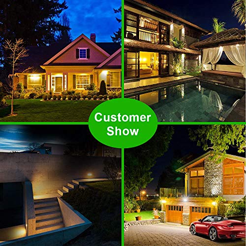 104 LED Luz Solar Exterior con Sensor de Movimiento 3 Modos, Luces LED Solares Exteriores 120º lluminación Focos Solares Exterior Impermeable Aplique Lampara Solar para Exterior Jardin Camino - 1 PC