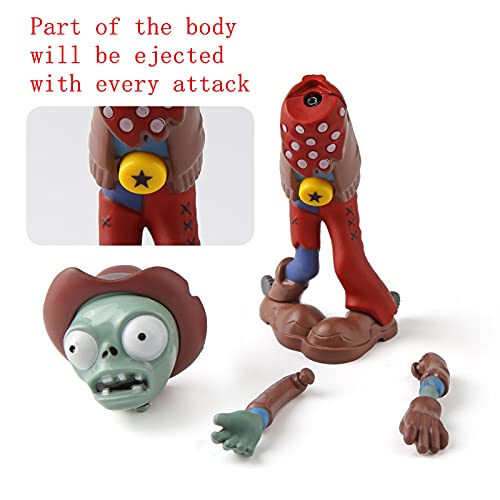 11Pcs / Set Plantas genuino contra los regalos del zombi 2 catapulta juguetes de goma suave animado Figura mesa juego de batallas Modelo muñecas de los niños