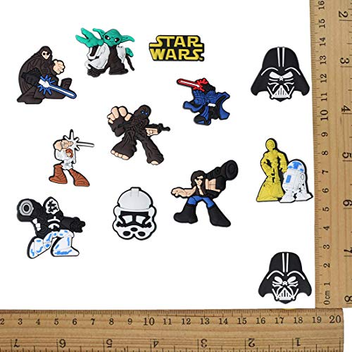 12 Pcs PVC Shoe Charms Crocs for Croc Shoes Party Birthday Gifts - Decoración de Zapatos - para Zapatos de Croc, Regalos de Cumpleaños para Fiestas para Adultos, Adolescentes, Niños y Niñas