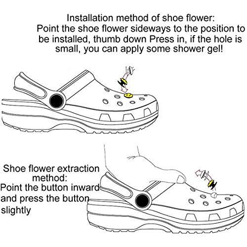 12 Pcs PVC Shoe Charms Crocs for Croc Shoes Party Birthday Gifts - Decoración de Zapatos - para Zapatos de Croc, Regalos de Cumpleaños para Fiestas para Adultos, Adolescentes, Niños y Niñas