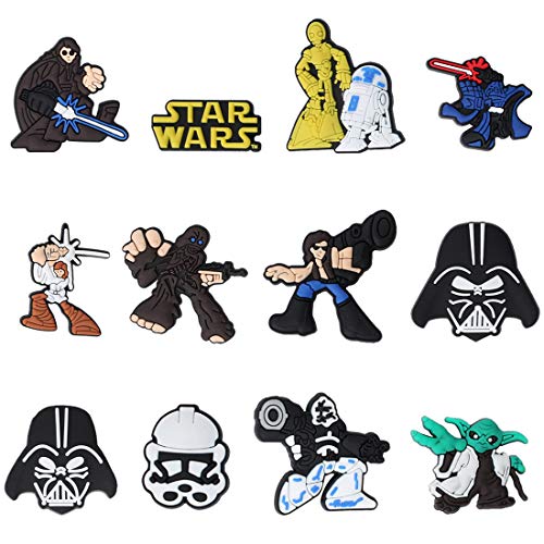 12 Pcs PVC Shoe Charms Crocs for Croc Shoes Party Birthday Gifts - Decoración de Zapatos - para Zapatos de Croc, Regalos de Cumpleaños para Fiestas para Adultos, Adolescentes, Niños y Niñas