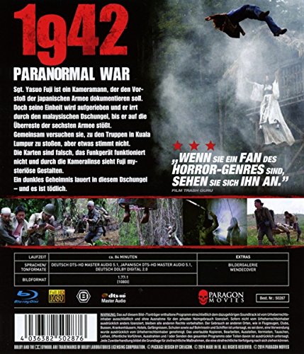 1942 - Paranormal War - Horror Extreme Collection [Alemania] [Blu-ray]