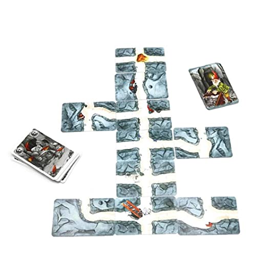 1set Saboteur 1 + 2 Board Games Full English Base + Extension Dwarf Miner Jeu Funny Family Party Tarjeta Juego