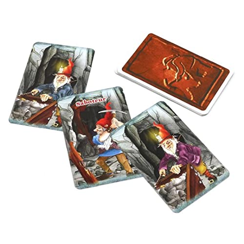 1set Saboteur 1 + 2 Board Games Full English Base + Extension Dwarf Miner Jeu Funny Family Party Tarjeta Juego