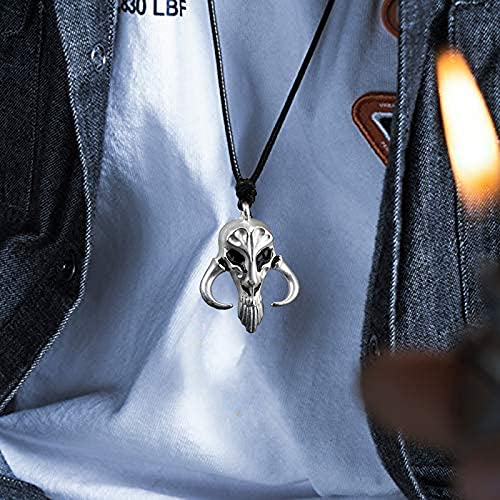 2 Piezas Collar Colgante de Star Wars, Colgante de Yoda Mandalorian, Star Wars Charms Collar, se Puede Utilizar para Cadena de Pareja, Aleación, Unisex