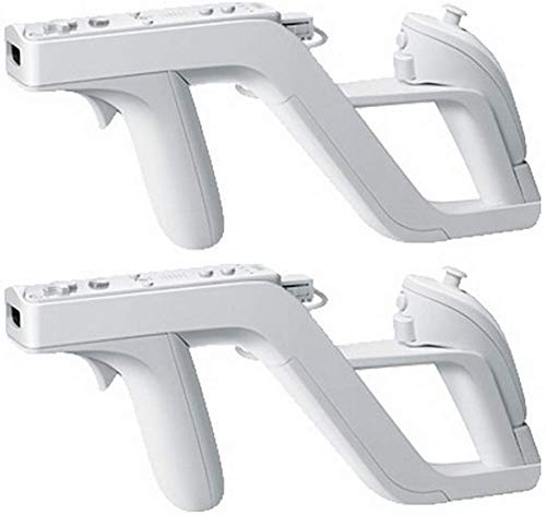 2 piezas pistola Zapper para control remoto de Nintendo Wii
